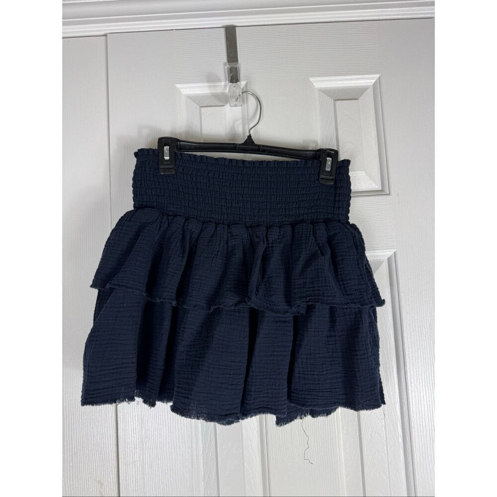 Sundays Anthropologie Womens Black Mini Skirt Size M